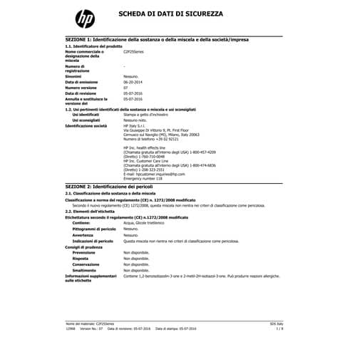 Cartuccia inkjet alta capacità 935XL HP magenta C2P25AE